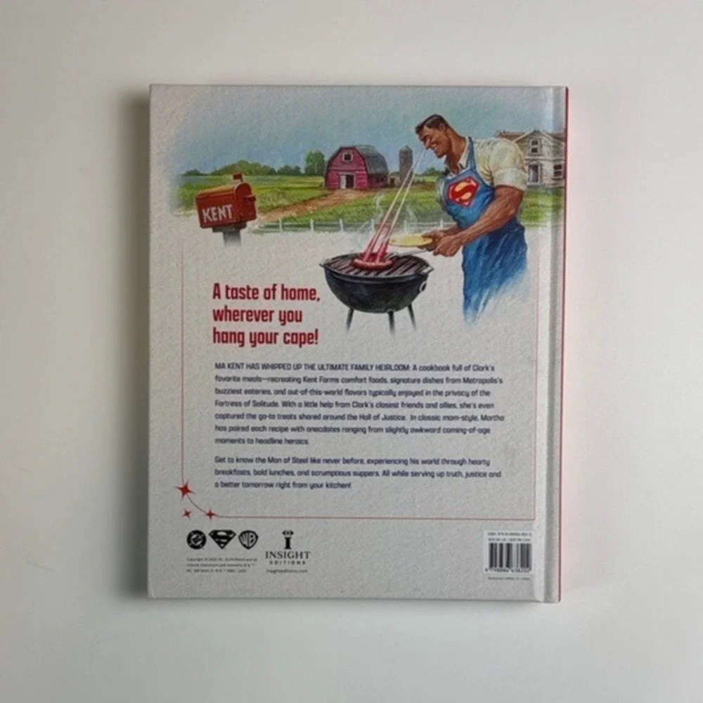 Superman Official‎ Cookbook with Blue Cover